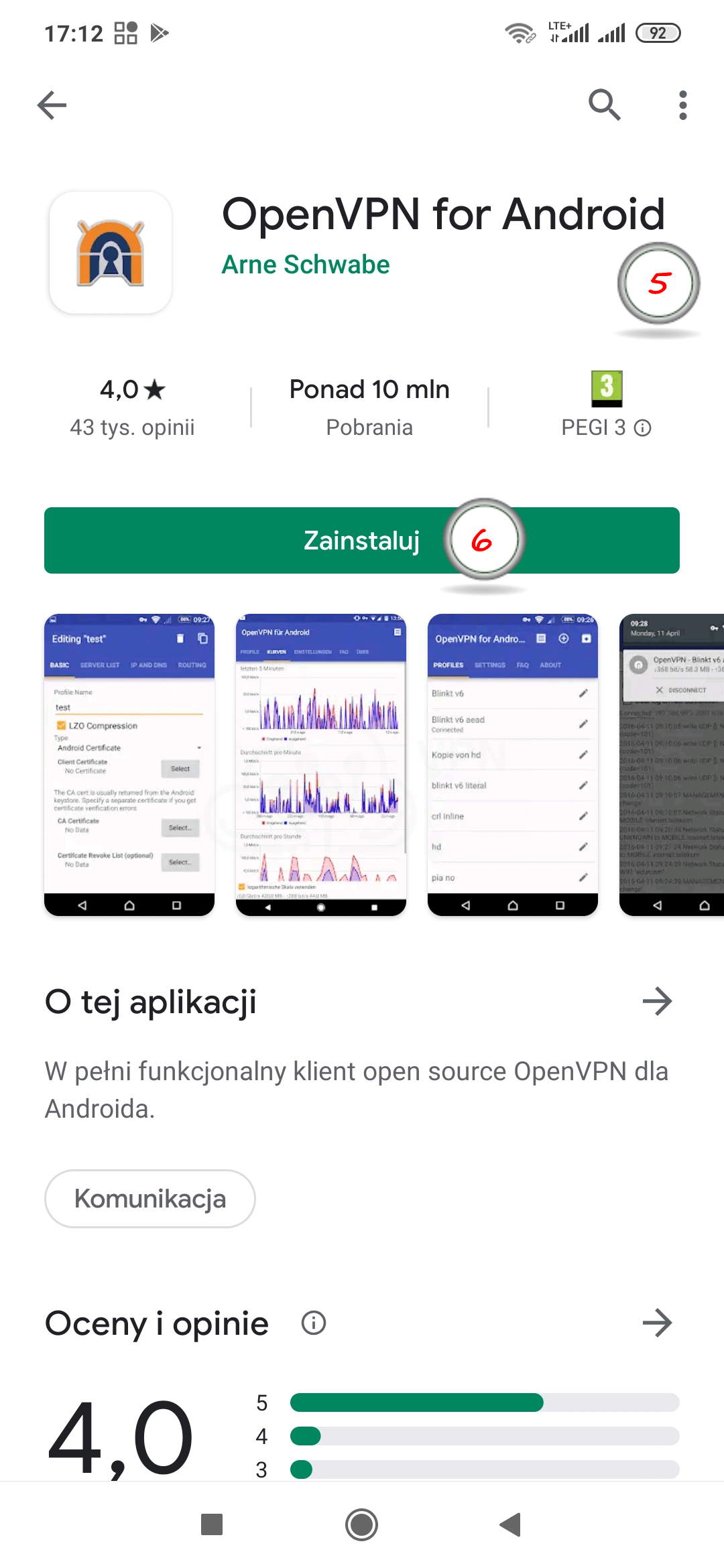 OpenVPN dla Android