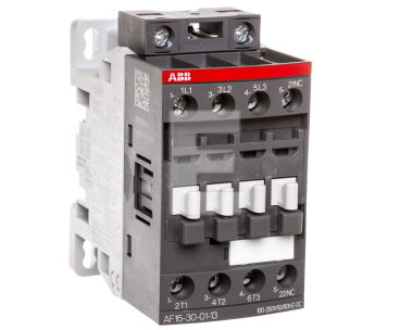 1SBL177001R1301 | AF16 30 01 13 | ABB AF16 30 01 13 CONTACTOR 3P 7.5KW 18A AC3, COIL 100 250V50/60HZ 100 250VDC, NC AUX