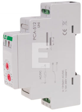 PRZEKAŹNIK CZASOWY 2P 12-264V AC 10A 0.1S-576H OPOŹNIENIE PCA-512 UNI F&F