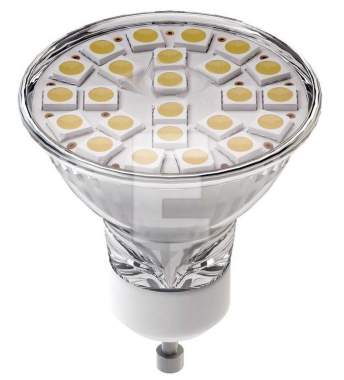 AR WKA 24LED SMD 5050 GU10 30W 320LM 3000K CIEP A BIA A Z72420 EMOS