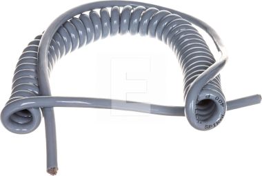LAPP ÖLFLEX Spiral 400 P Spiralkabel – 500mm/1500mm, 2x0.75mm², Grau