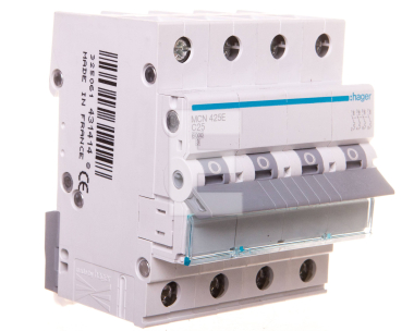 WYŁĄCZNIK NADPRĄDOWY MCB 4P C25 6KA MCN425E HAGER