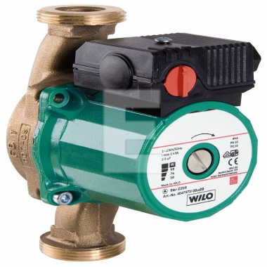 BEZDLAWNICOWA POMPA CYRKULACYJNA STAR-Z 20/4-3 230V 3.5M?/H 4M 4081193 WILO