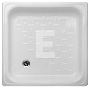 BRODZIK STALOWY EMALIOWANY 90X90X16CM W 1 0 EMALIA brodzik-stalowy-emaliowany-90x90x16cm-w-1-0-emalia